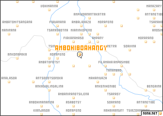 map of Ambohiboahangy