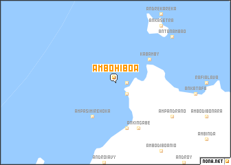 map of Ambohiboa
