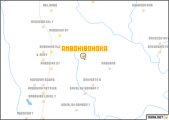 map of Ambohibohoka