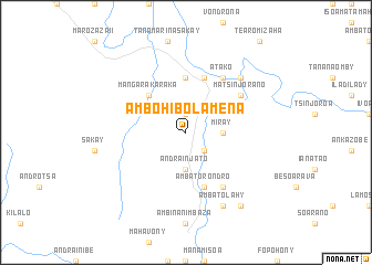 map of Ambohibolamena