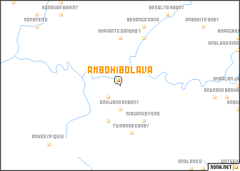 map of Ambohibolava