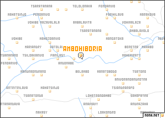 map of Ambohiboria