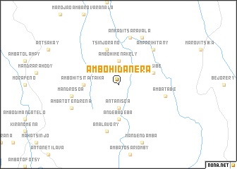 map of Ambohidanera