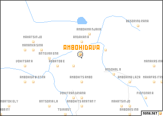 map of Ambohidava