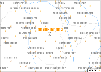 map of Ambohidrano