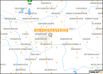 map of Ambohidraserika