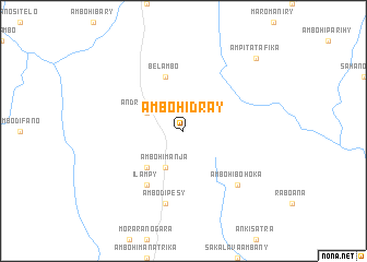 map of Ambohidray