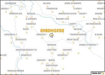 map of Ambohidroa