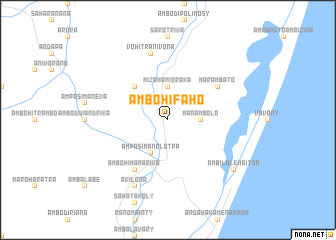 map of Ambohifaho