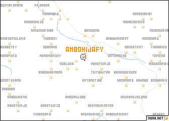 map of Ambohijafy