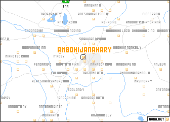 map of Ambohijanahary