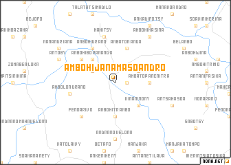 map of Ambohijanamasoandro