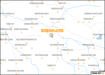map of Ambohijina