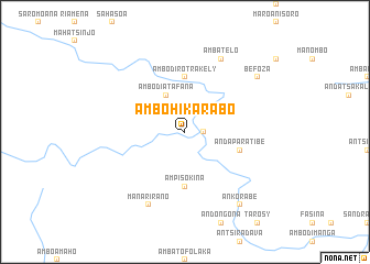 map of Ambohikarabo
