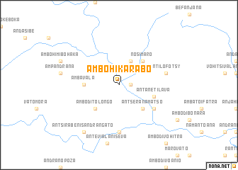 map of Ambohikarabo