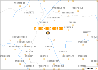 map of Ambohimahasoa