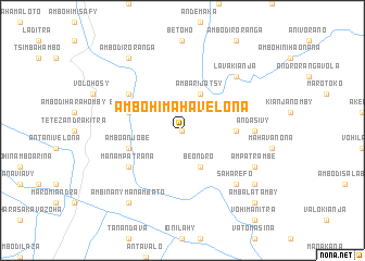 map of Ambohimahavelona