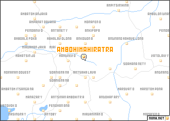 map of Ambohimahiratra