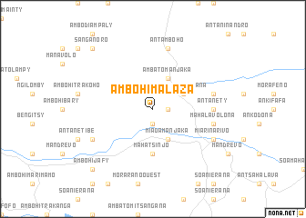map of Ambohimalaza