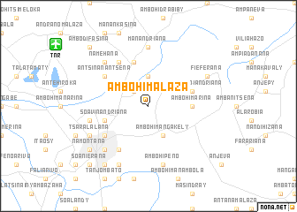 map of Ambohimalaza