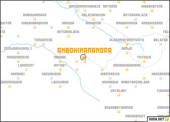map of Ambohimanamora