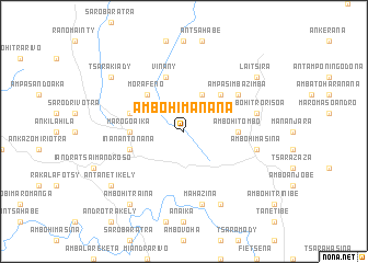 map of Ambohimanana