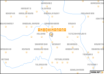 map of Ambohimanana