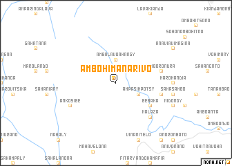 map of Ambohimanarivo