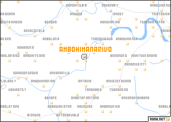 map of Ambohimanarivo