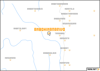 map of Ambohimanarivo