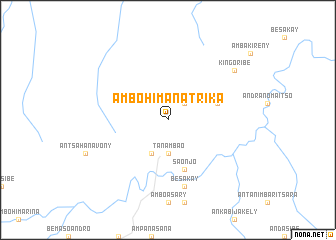 map of Ambohimanatrika