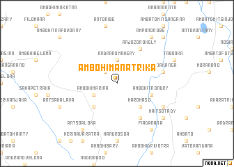 map of Ambohimanatrika