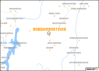 map of Ambohimanatrika