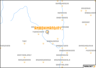 map of Ambohimandiny