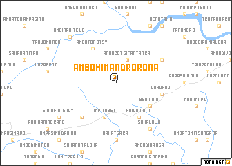 map of Ambohimandrorona