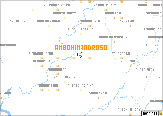 map of Ambohimandroso