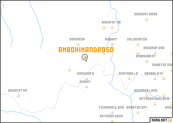 map of Ambohimandroso