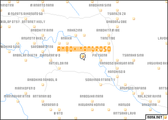 map of Ambohimandroso