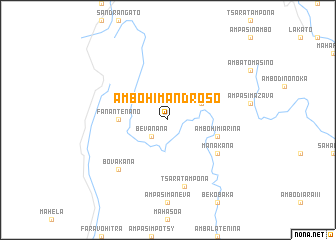 map of Ambohimandroso