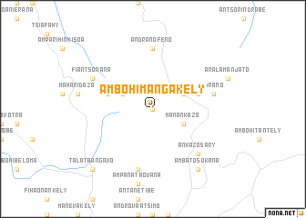 map of Ambohimangakely