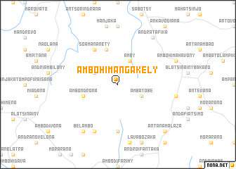 map of Ambohimangakely