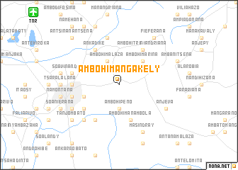 map of Ambohimangakely