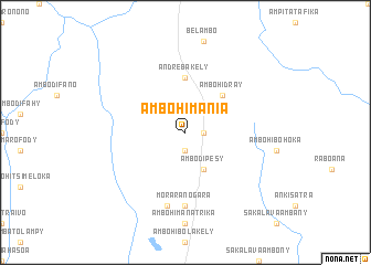 map of Ambohimania