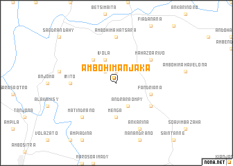map of Ambohimanjaka