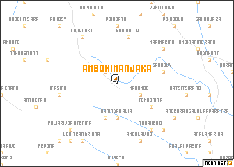 map of Ambohimanjaka