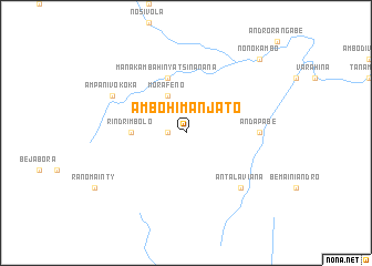 map of Ambohimanjato