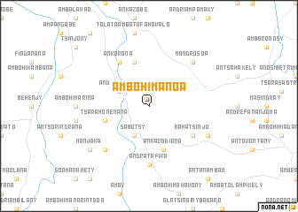 map of Ambohimanoa