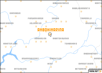 map of Ambohimarina