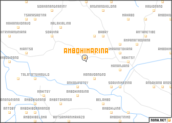 map of Ambohimarina