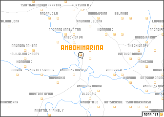 map of Ambohimarina